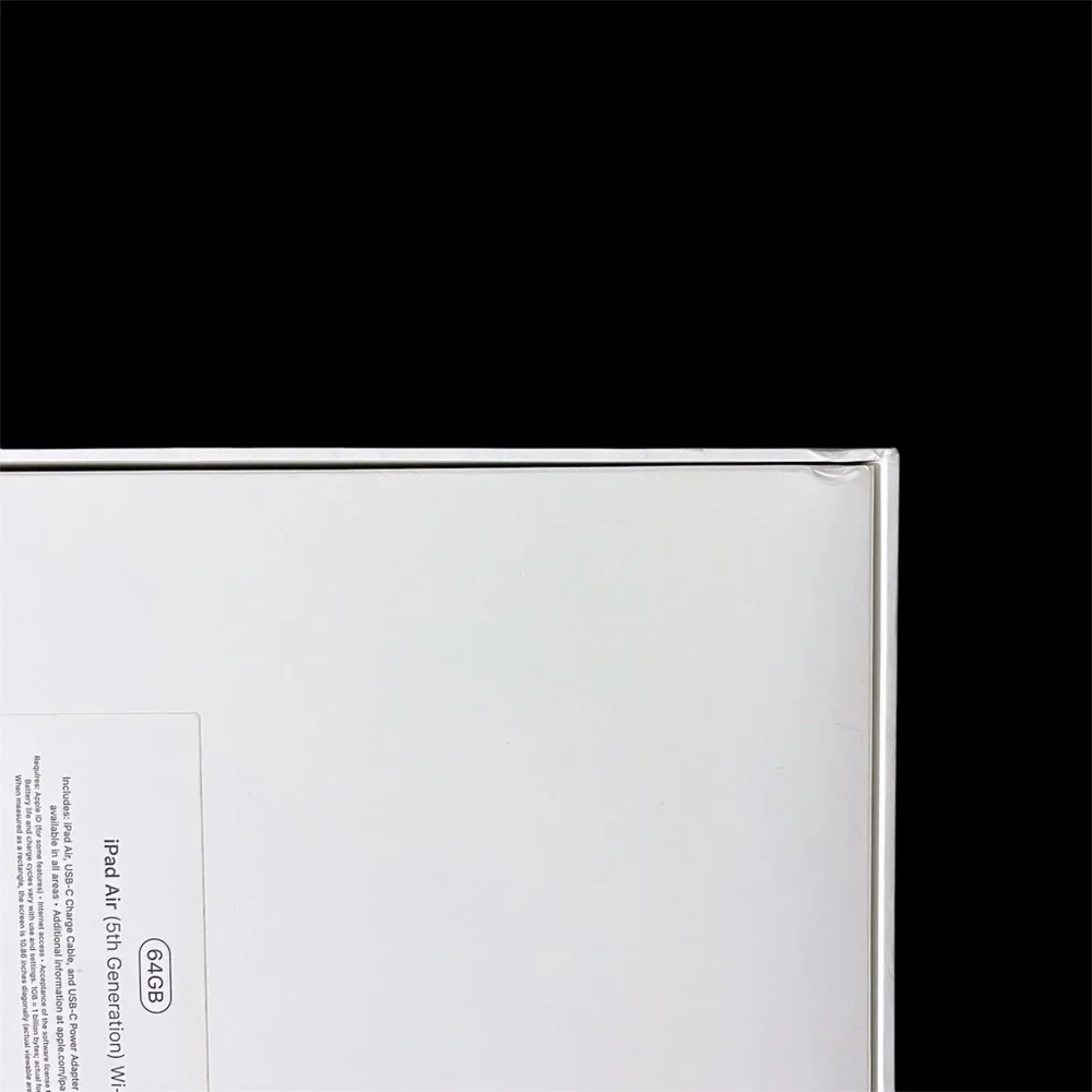 EMPTY Apple iPad Air (5th Generation) Wi-Fi 64GB Space Gray Box